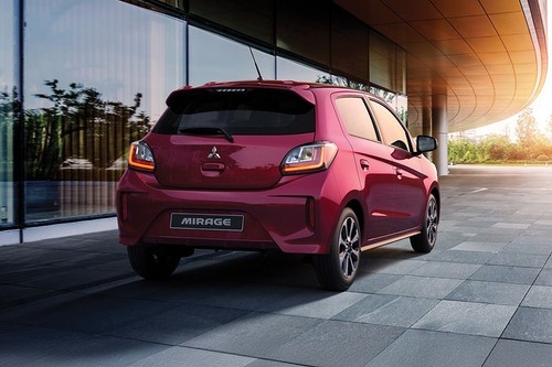 Mirage Rear angle view