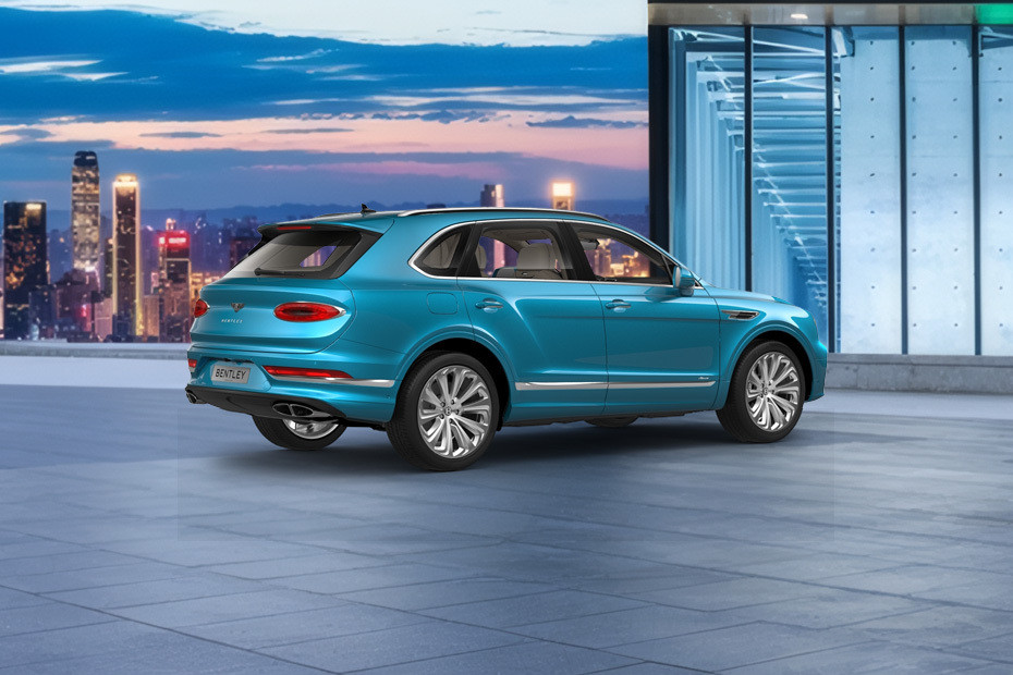 Bentayga Rear angle view in UAE