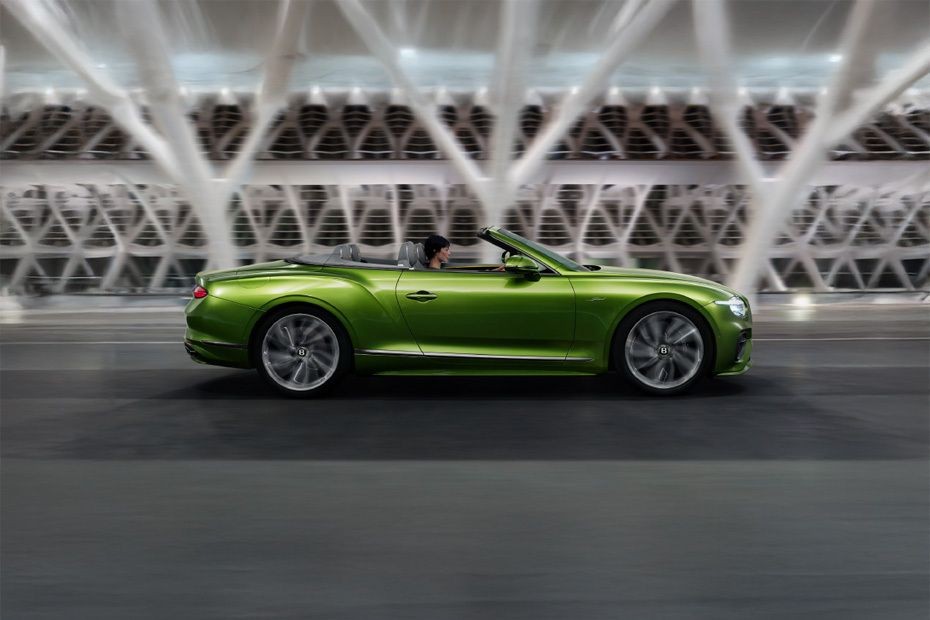 Continental GTC Medium Angle Front View in UAE