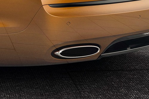 Exhaust Pipe of Bentley Flying Spur