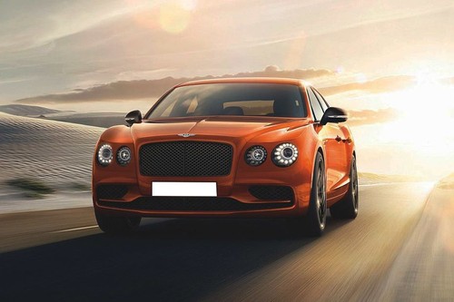 Bentley Flying Spur Front Angle High View