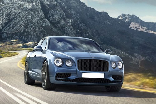 Bentley Flying Spur Front Cross Side View