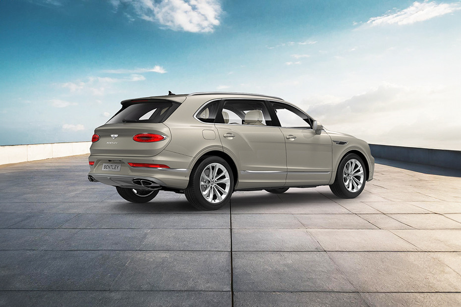 Bentayga EWB Rear Medium Side View in UAE