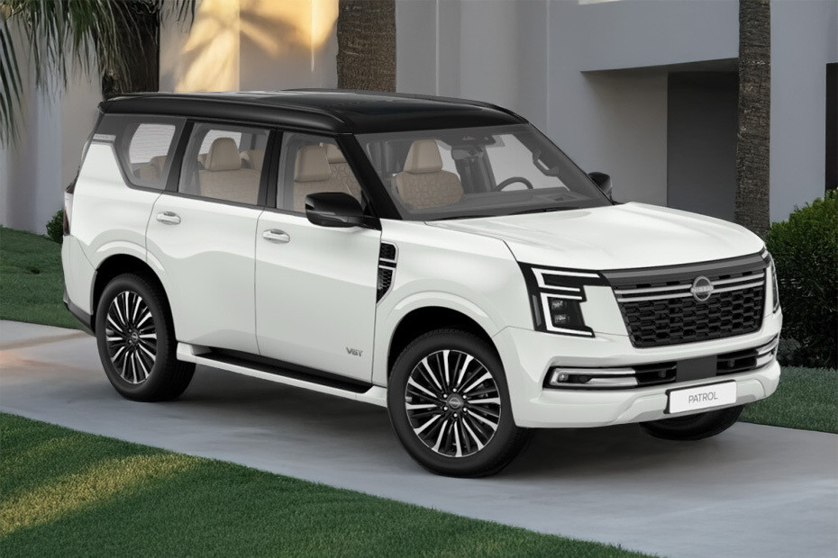 Nissan Patrol Front Cross Side View Nissan Patrol Front Cross Side View