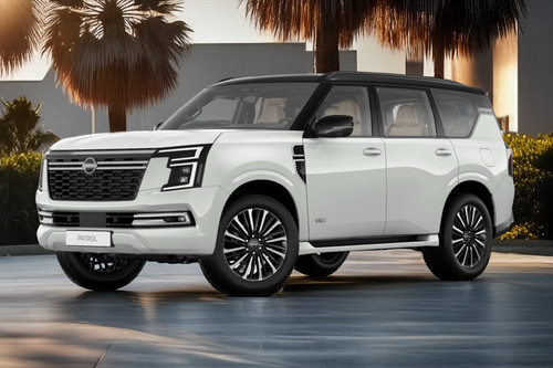Nissan Patrol Front Side View