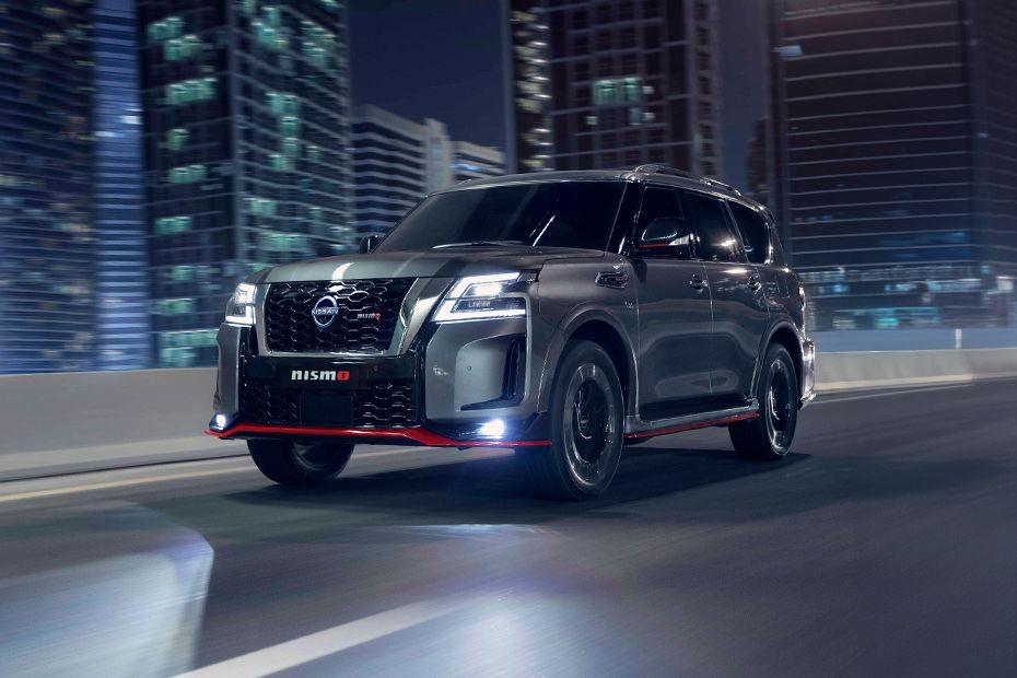 Nissan Patrol (2022-2024) Front Side View in UAE