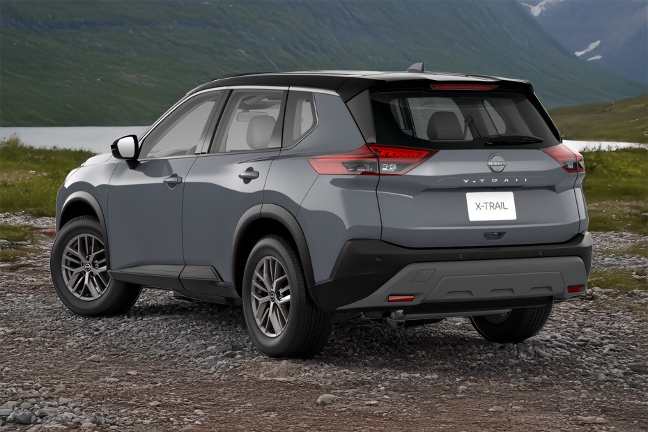 Rear Cross Side View of Nissan X-trail Rear Cross Side View of Nissan X-trail