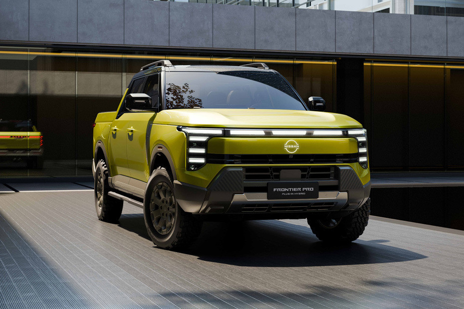 Nissan Frontier Pro Front Medium View in UAE