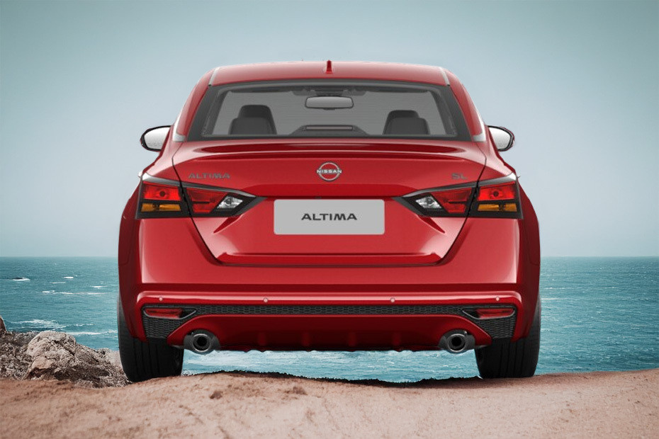 Full Rear View of Nissan Altima Full Rear View of Nissan Altima