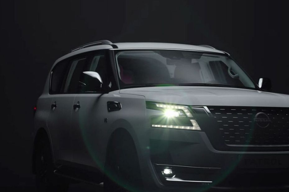 Nissan Patrol (2017-2023) Drivers Side Mirror Front Angle in UAE