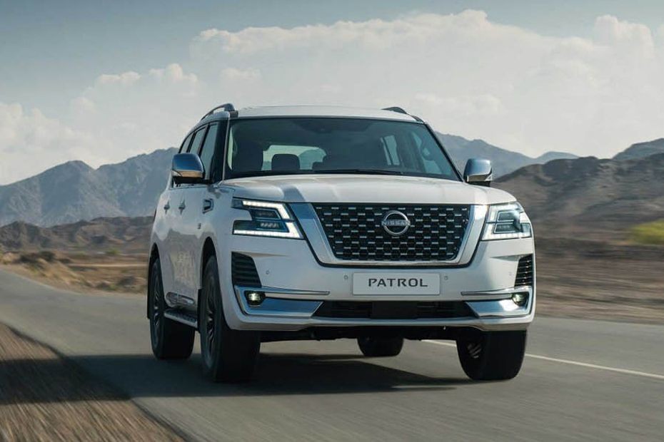 Nissan Patrol (2017-2023) Front Side View in UAE