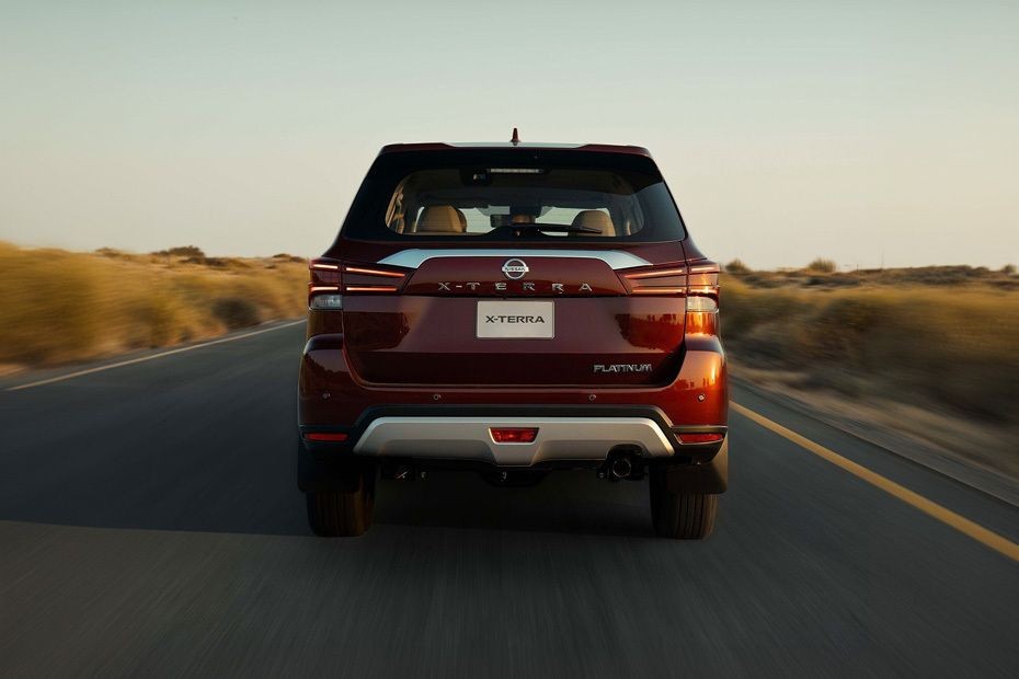Full Rear View of Nissan X-terra in UAE