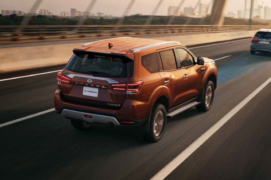 Rear Medium View of Nissan X-terra in UAE