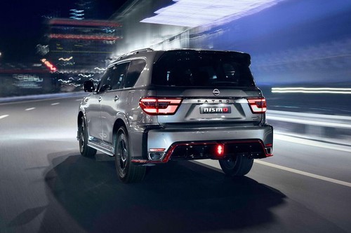 Rear Medium View of Nissan Patrol Nismo (2023-2024)