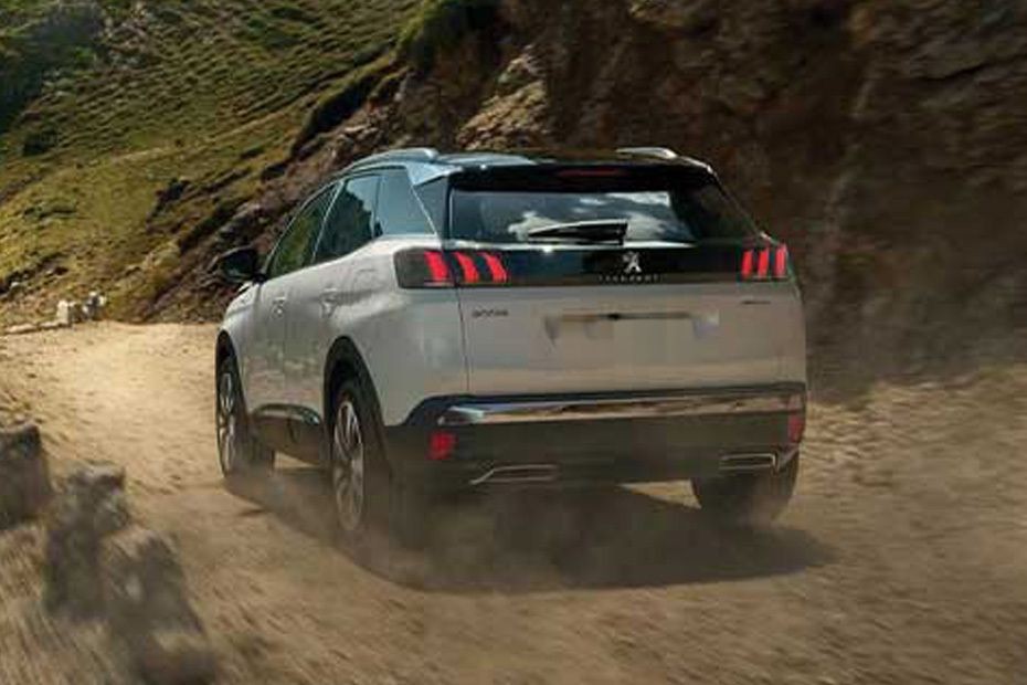 Rear Cross Side View of Peugeot 3008 (2023-2024) in UAE