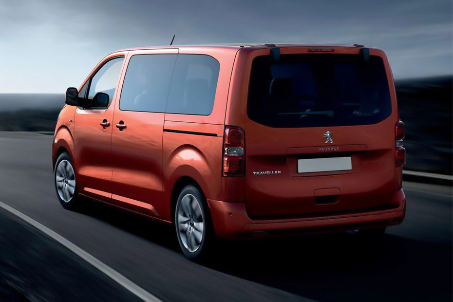 Rear Cross Side View of Peugeot Traveller Rear Cross Side View of Peugeot Traveller