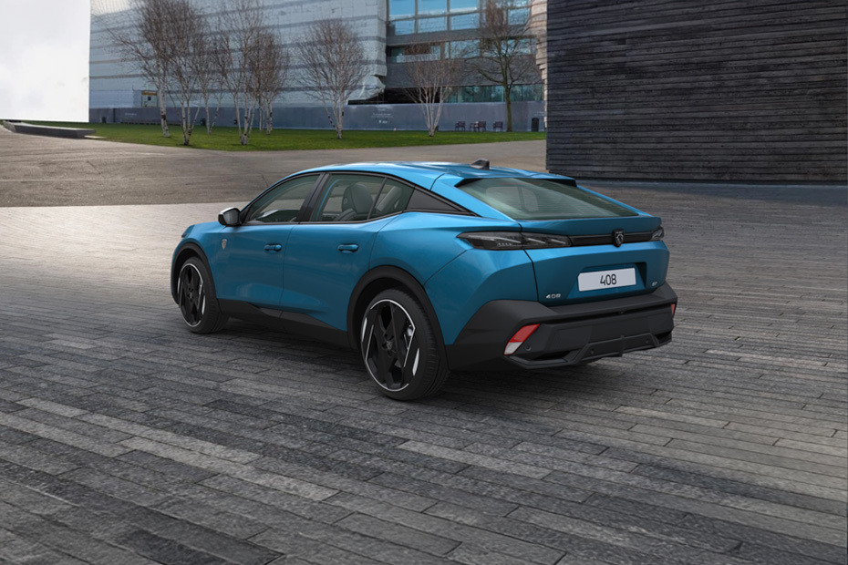 Rear Cross Side View of Peugeot 408 in UAE