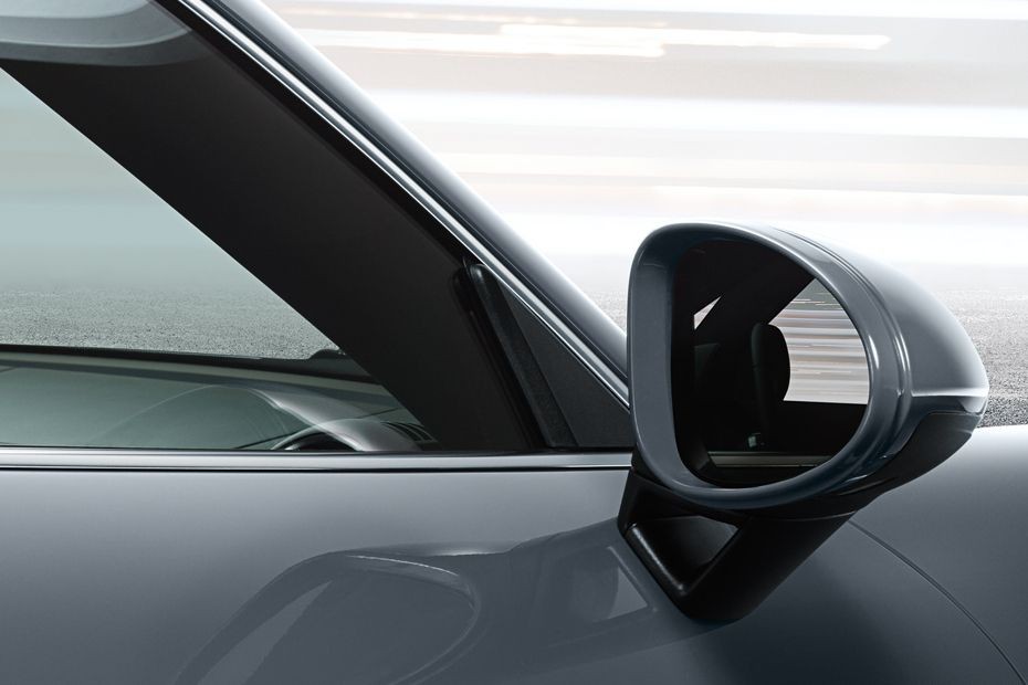 Porsche 718 Drivers Side Mirror Rear Angle in UAE