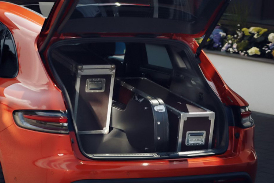 Trunk Open Closer View of Macan in UAE