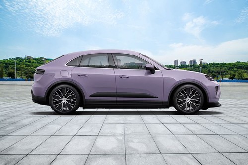 Porsche Macan Electric Full Side View