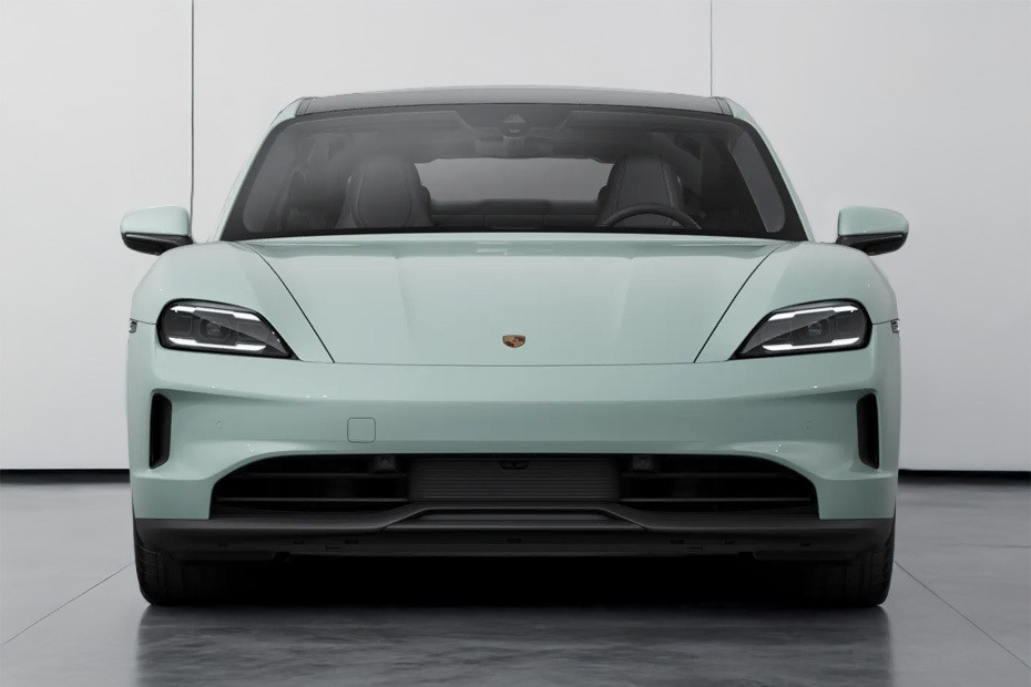 Full Front View of Taycan in UAE