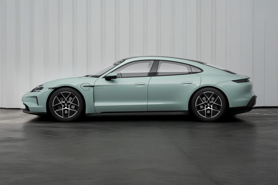 Taycan Side view in UAE