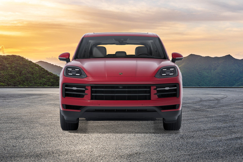 Full Front View of Cayenne in UAE