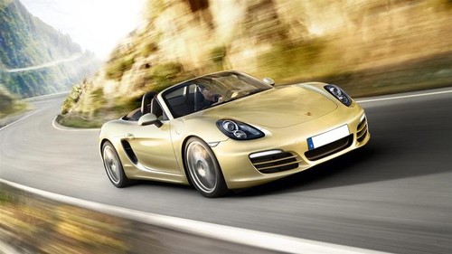 Porsche Boxster Front Medium View