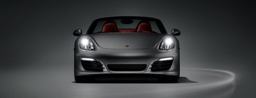 Full Front View of Boxster