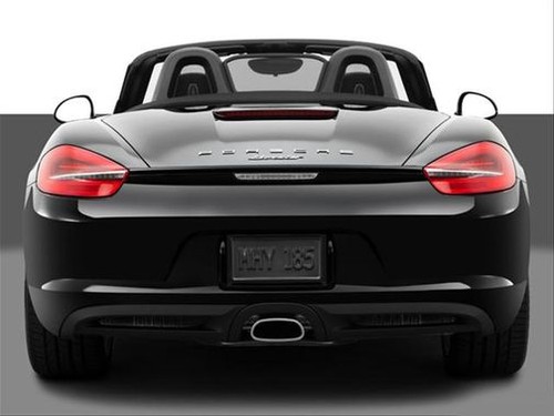 Full Rear View of Porsche Boxster