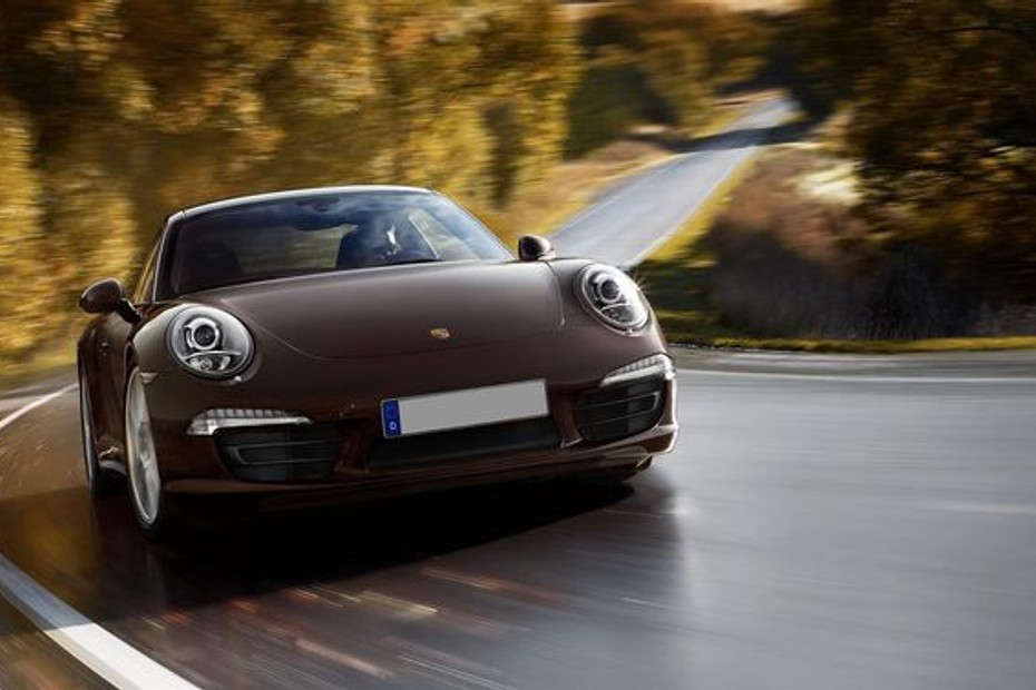 Porsche 911 Carrera 4 Front Medium View in UAE
