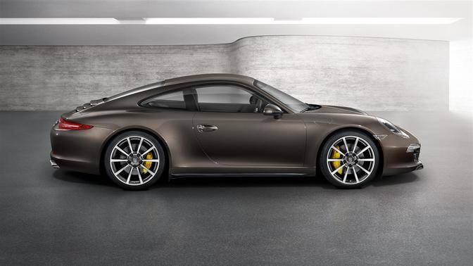 911 Carrera 4S Side view 911 Carrera 4S Side view