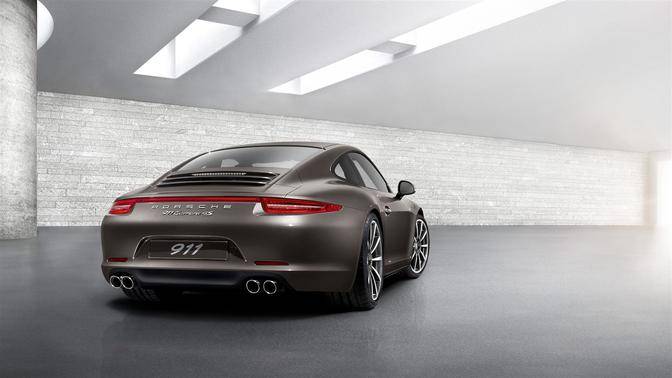 911 Carrera 4S Rear angle view 911 Carrera 4S Rear angle view