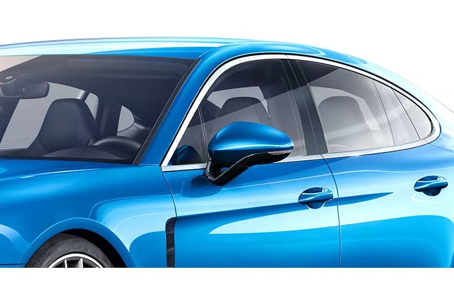 Porsche Panamera Drivers Side Mirror Front Angle in UAE