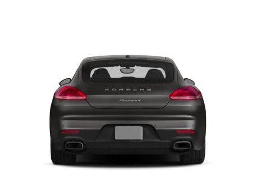 Full Rear View of Porsche Panamera S Full Rear View of Porsche Panamera S