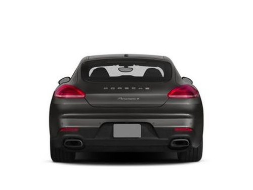 Full Rear View of Porsche Panamera S