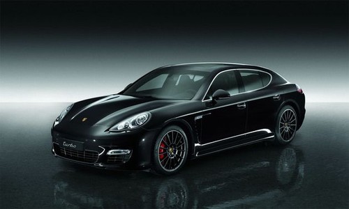 Porsche Panamera Turbo Front Angle High View