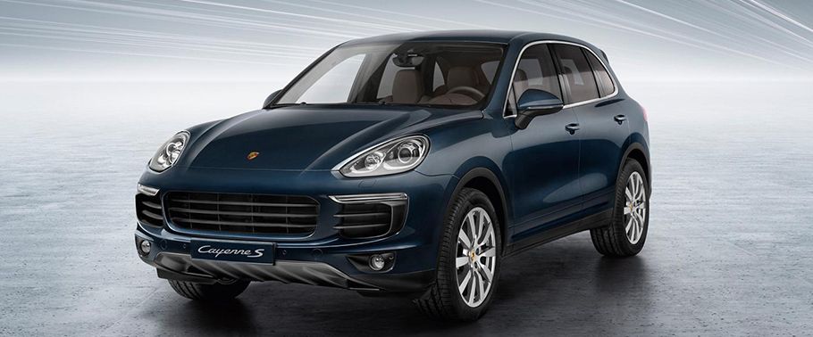Porsche Cayenne S Front Angle High View