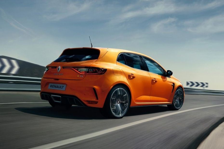 Megane RS Rear angle view in UAE