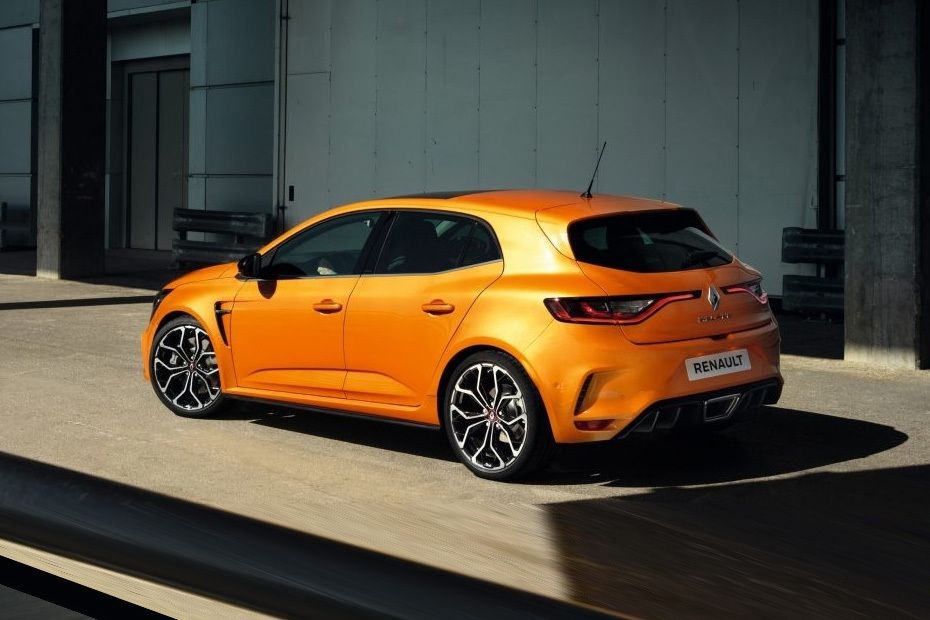 Rear Cross Side View of Renault Megane RS in UAE