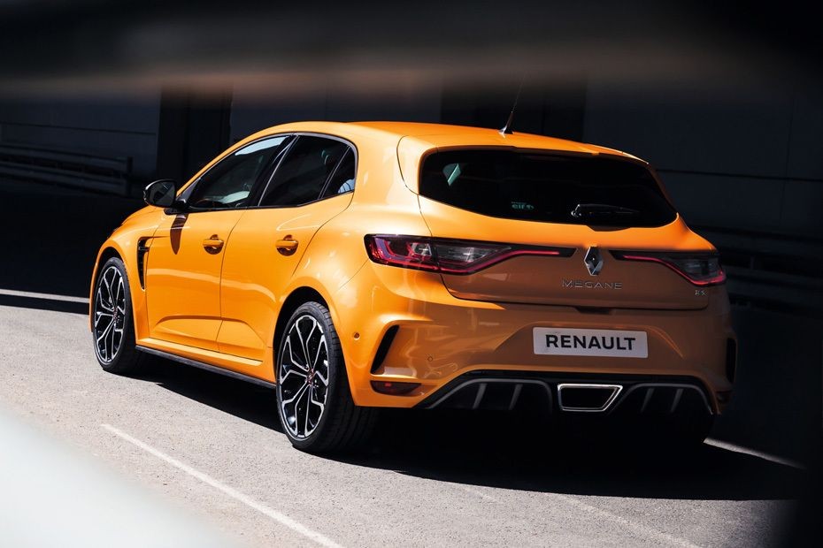 Rear Medium View of Renault Megane RS in UAE
