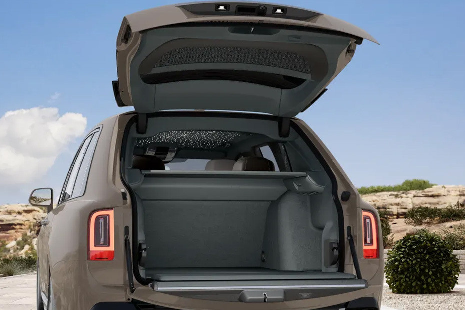 Trunk Open Closer View of Cullinan in UAE