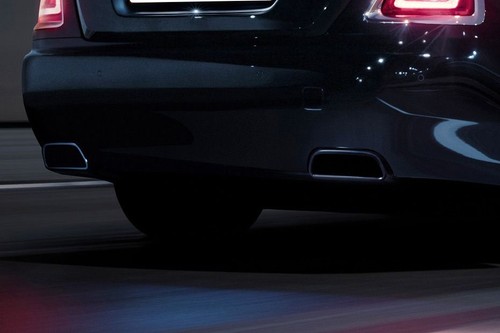 Exhaust Pipe of Rolls Royce Wraith