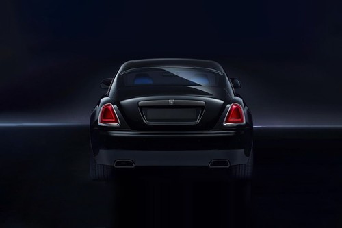 Full Rear View of Rolls Royce Wraith