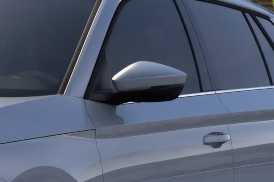 Skoda Kamiq Drivers Side Mirror Front Angle Skoda Kamiq Drivers Side Mirror Front Angle