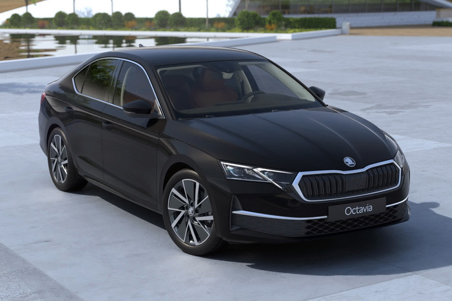 Skoda Octavia Front Medium View in UAE