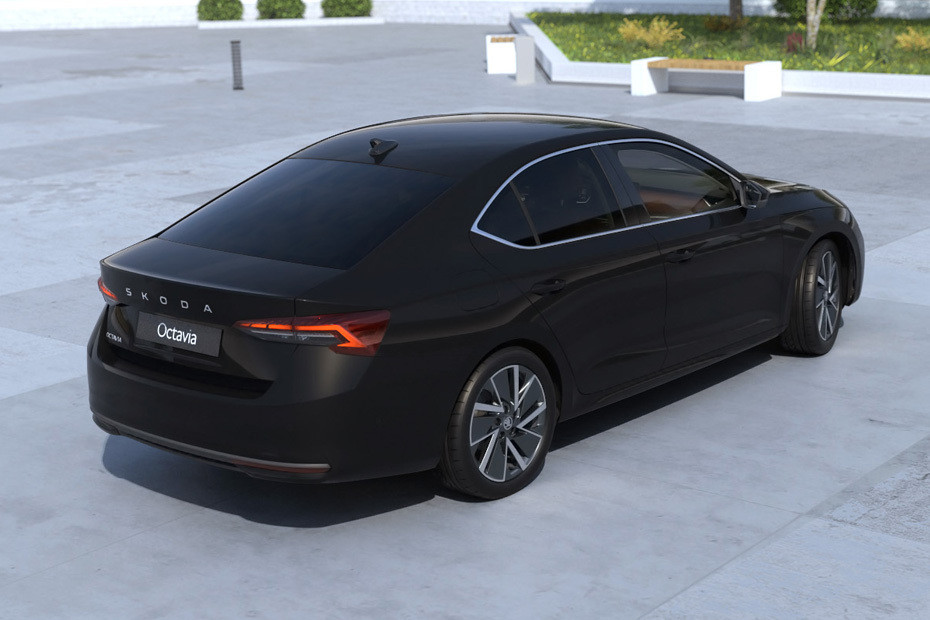 Octavia Rear angle view in UAE