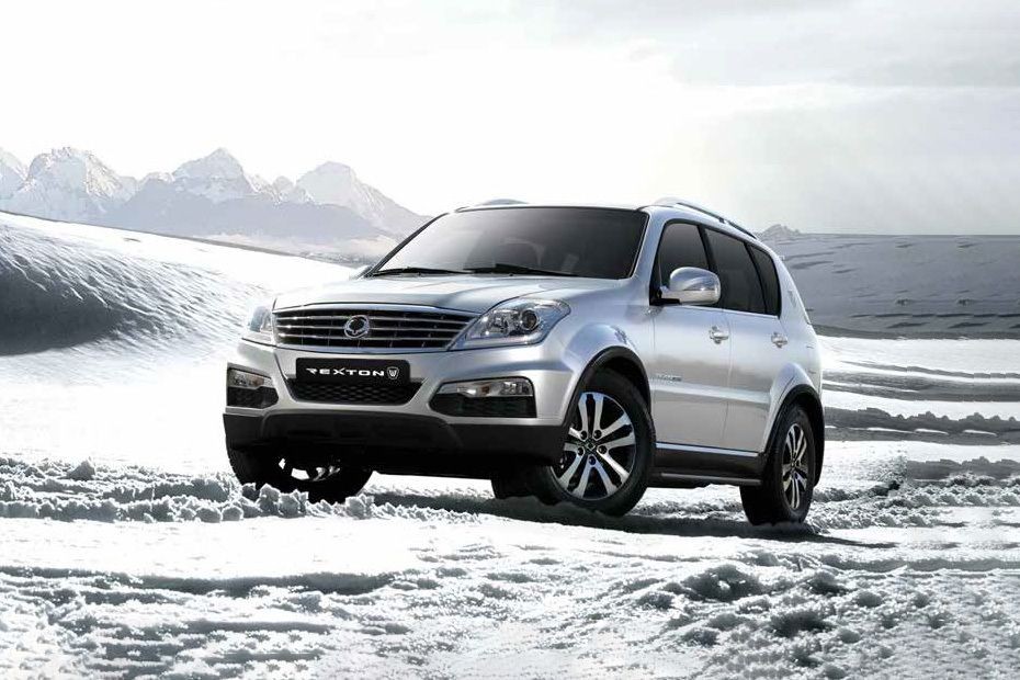 Ssangyong Rexton W Front Side View in UAE