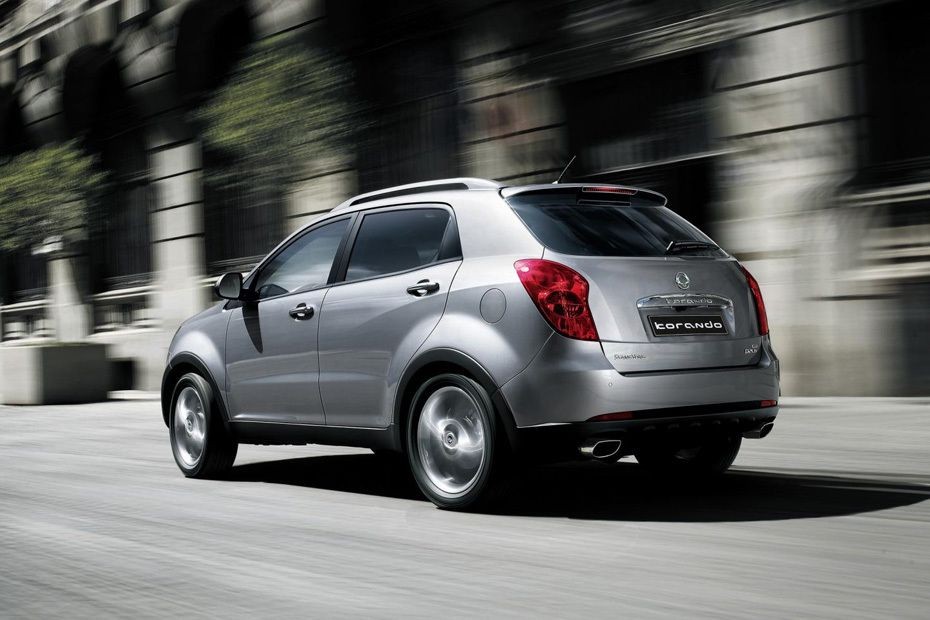 Rear Cross Side View of Ssangyong Korando in UAE