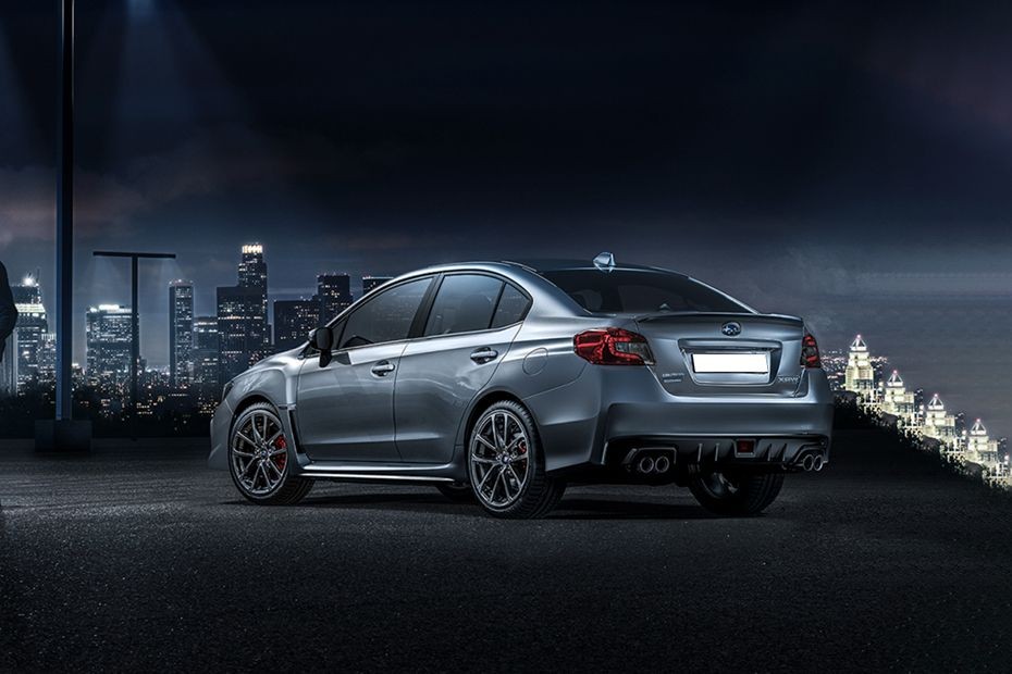 Rear Cross Side View of Subaru WRX (2012-2021) in UAE